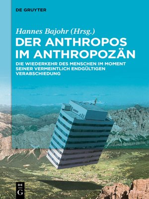 cover image of Der Anthropos im Anthropozän
